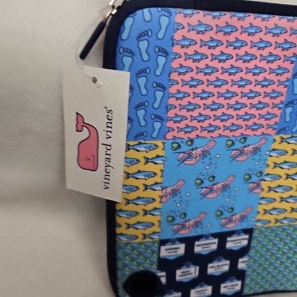 Vineyard Vines Patchwork Ipad Kindle Tablet Case Cover Travel Preppy Lobster - Picture 10 of 15